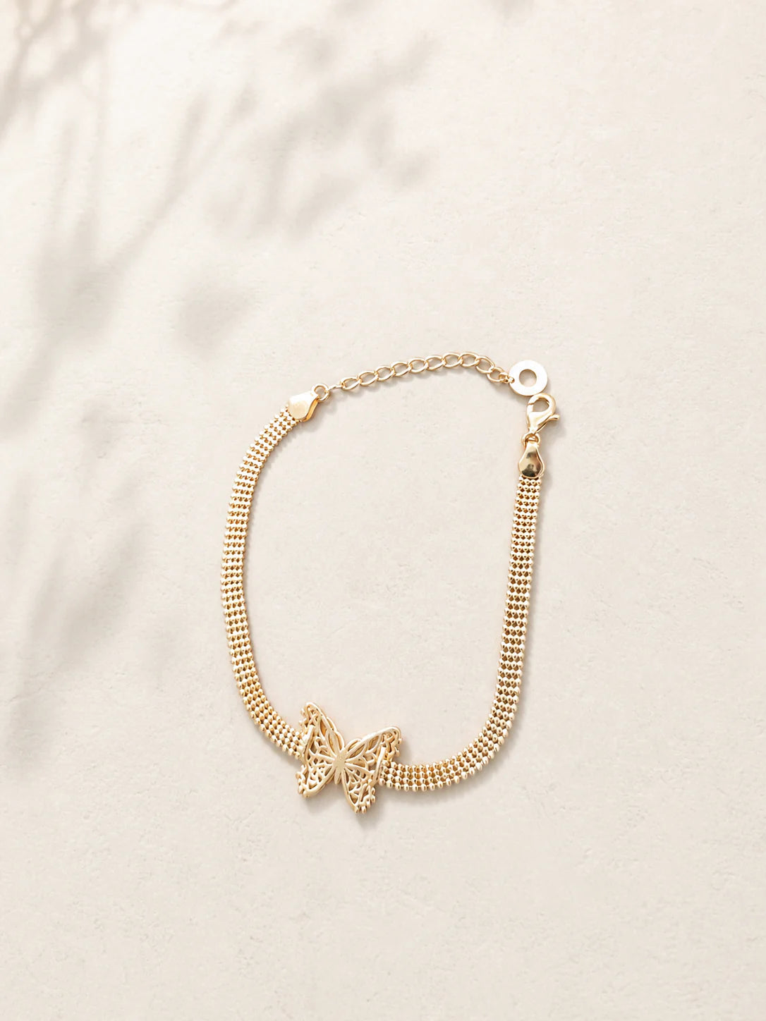 Butterfly Lace sterling silver bracelet