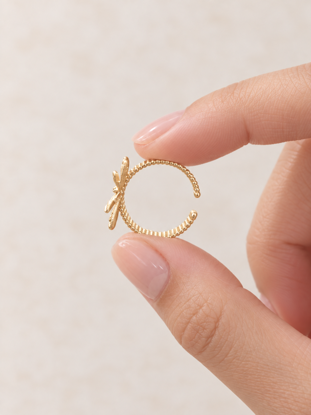 Butterfly Lace Four-Piece Set – 925 sterling silver with 18K gold plating, butterfly lace design (view 6 of 6)