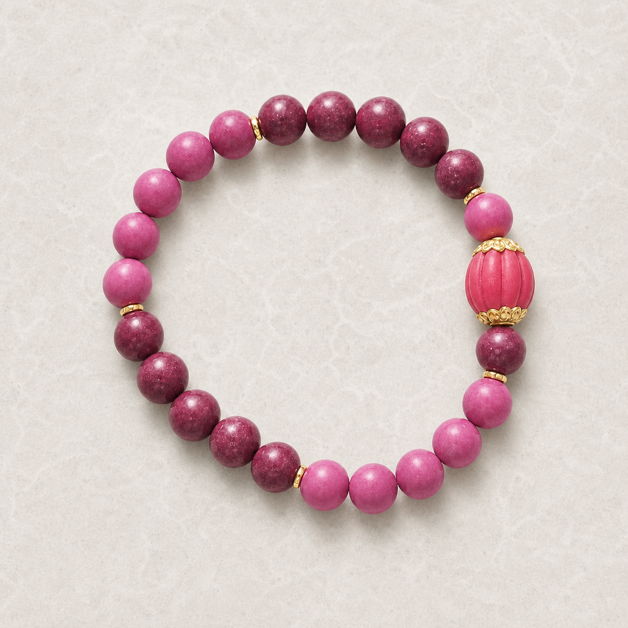Berry Violet Incense Bracelet