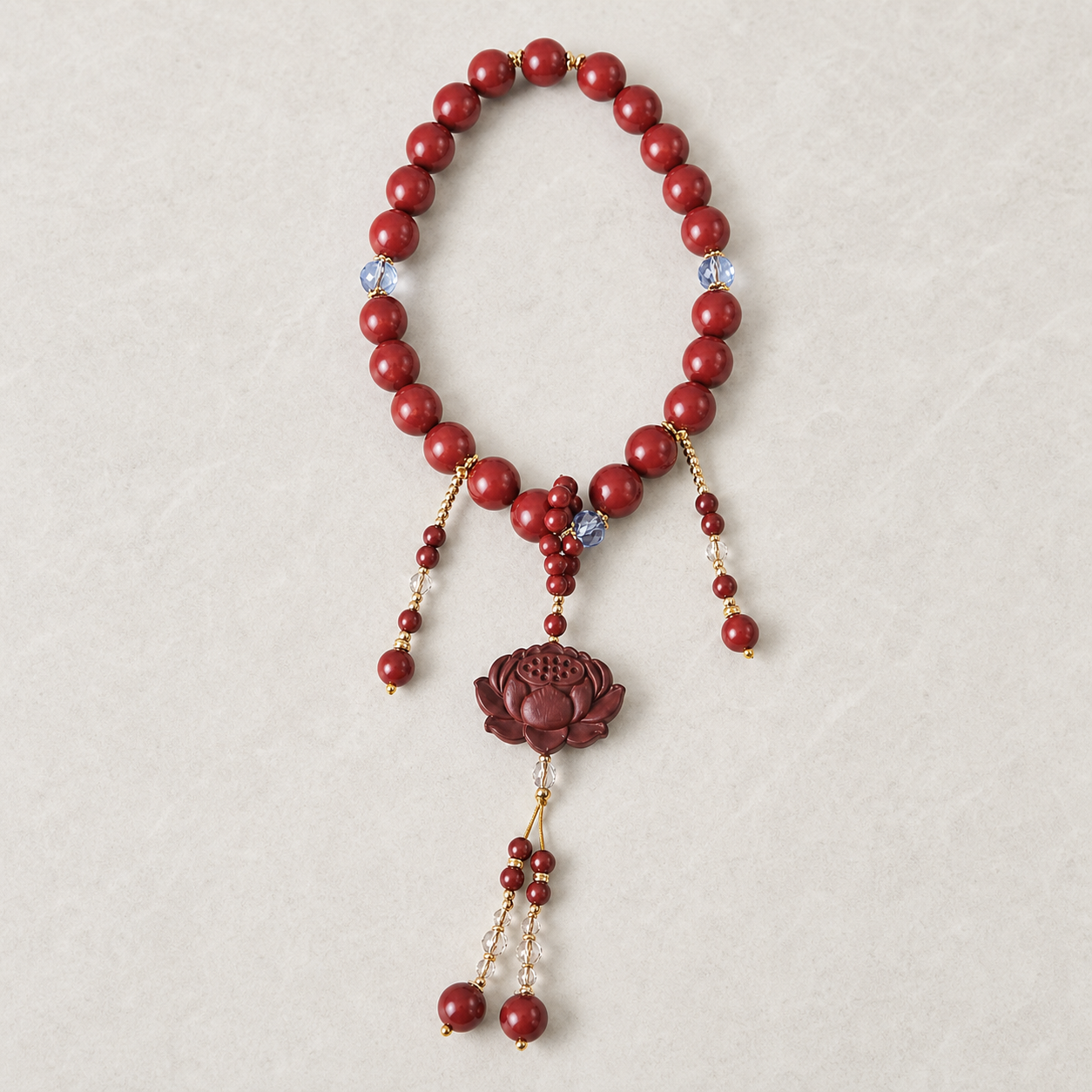 Red Lotus Incense Bracelet