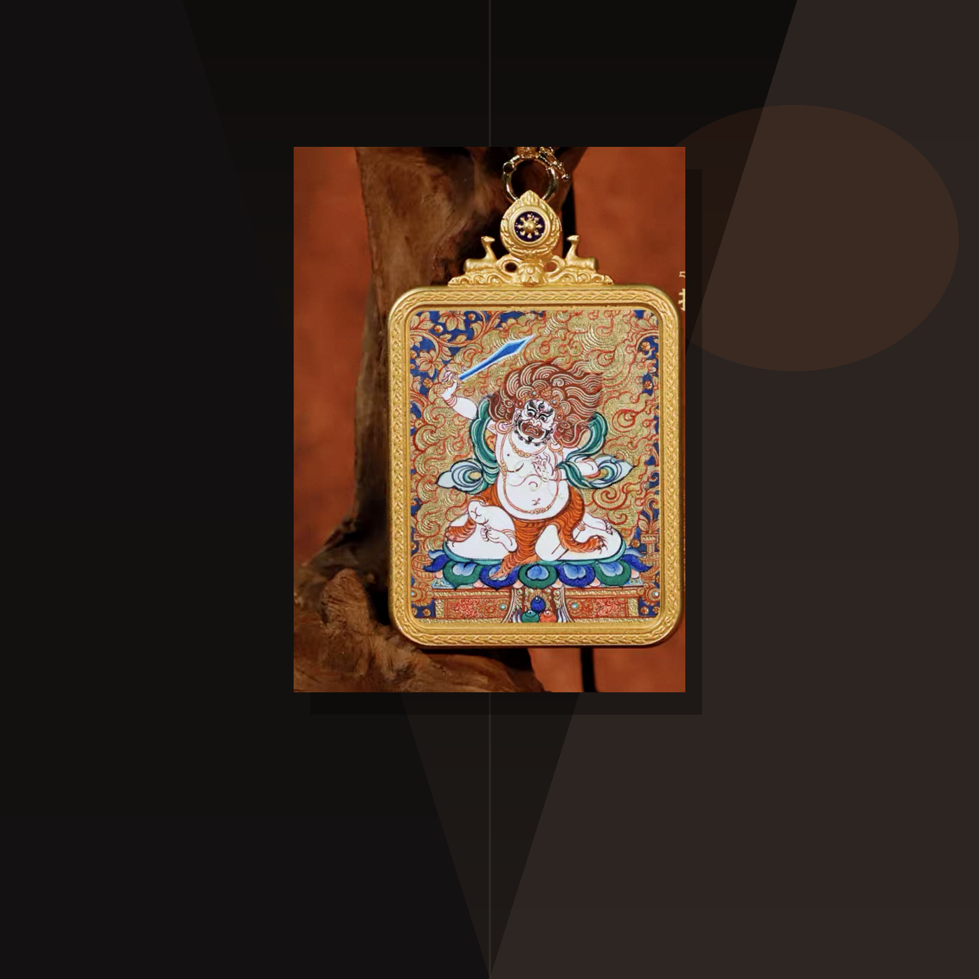 Acalanatha Guardian Pendant lifestyle scene