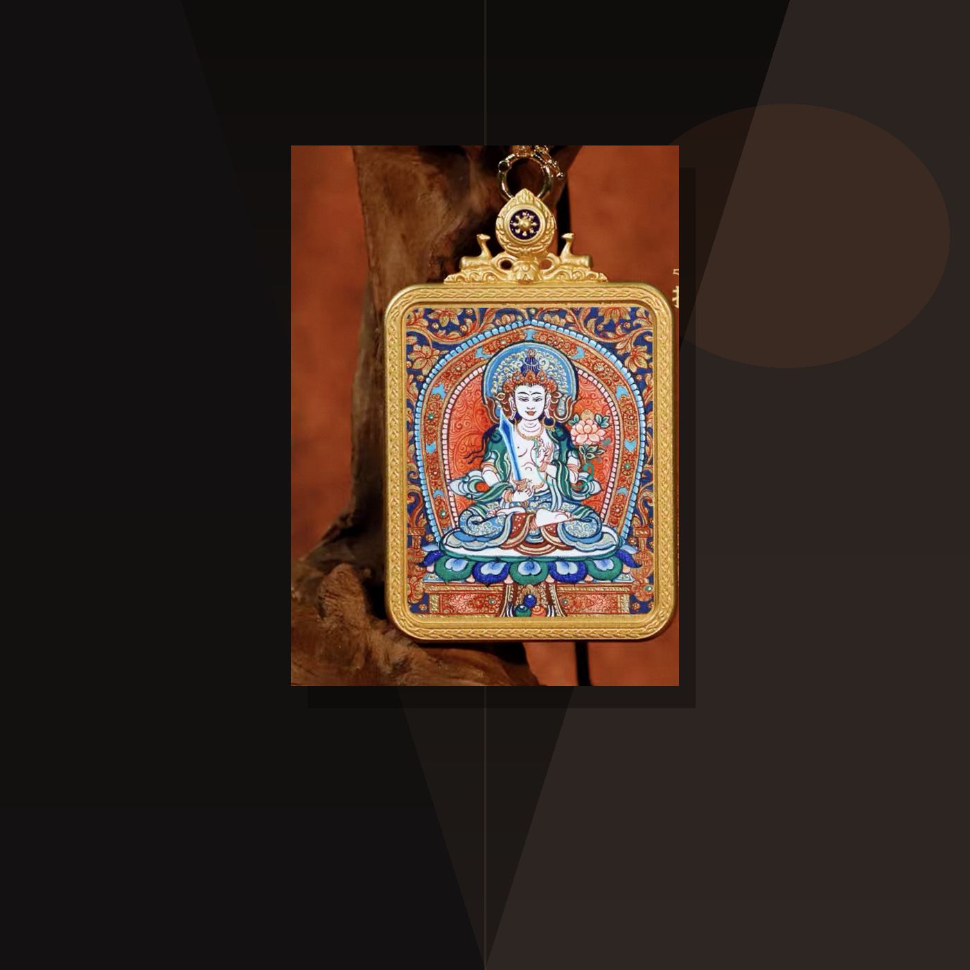Akasagarbha Guardian Pendant lifestyle scene