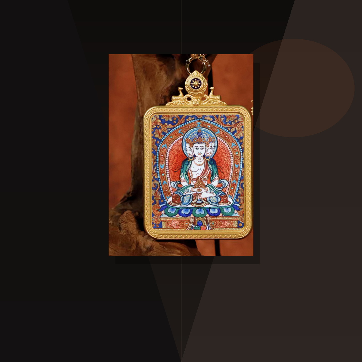 Vairocana Guardian Pendant lifestyle scene