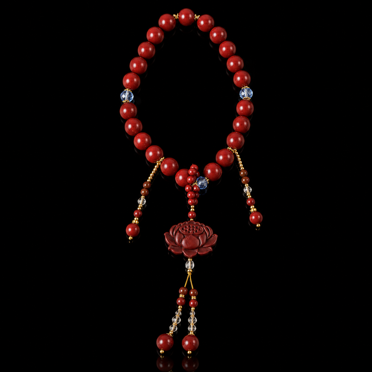 Red Lotus Incense Bracelet